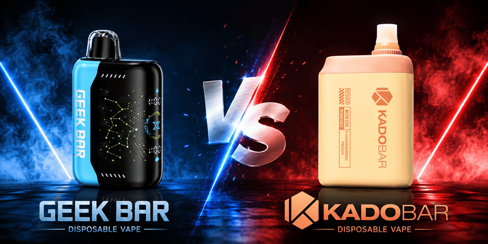 Geek bar vs Kado bar